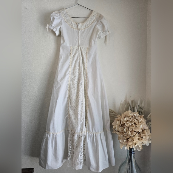 Vintage Cottagecore/Garden Party Style This dress Run Size S - Picture 10 of 13